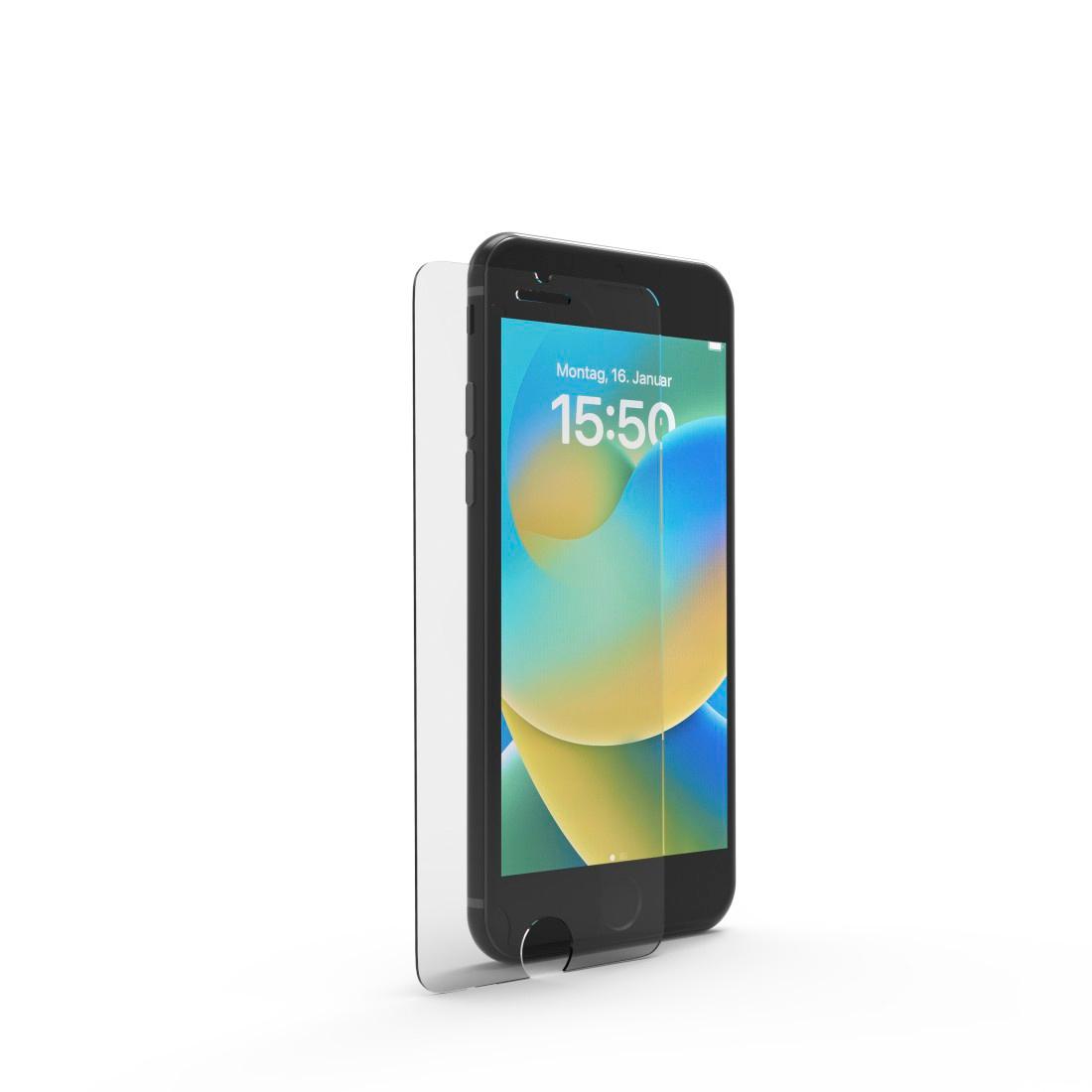 Produktbild Handy-Schutzglas"Clear Protect"Apple iPhone 7/8/SE2020/SE2022, Montagehilfe 2 von 2