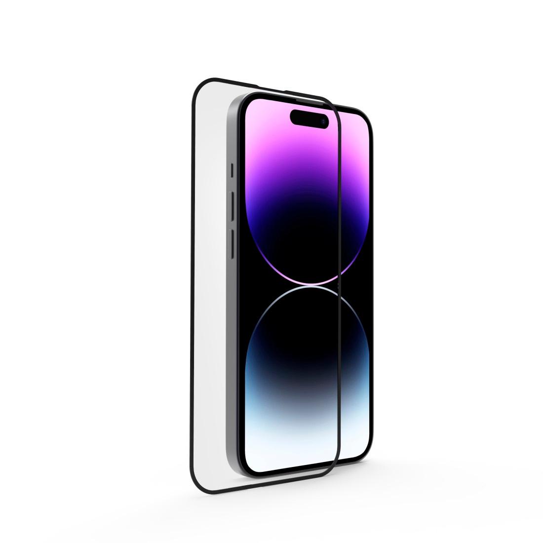 Produktbild HAMA Handy Schutzglas"Extreme Protect"für Apple iPhone 14 Pro, Montagehilfe 2 von 2