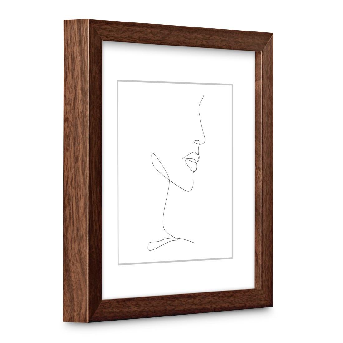 Produktbild MÜller Holzrahmen"Inka", Braun, 15 x 15 cm 2 von 2