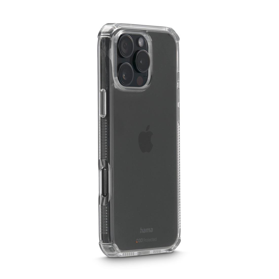 Produktbild HAMA Handyhülle"Extreme Protect"für Apple iPhone 16 Pro Max, durchsichtig 3 von 4