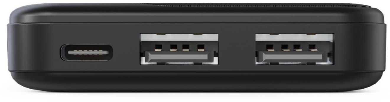 HAMA Power Pack "Pocket 5", 5000 mAh, salidas: 2x USB-A, antracita