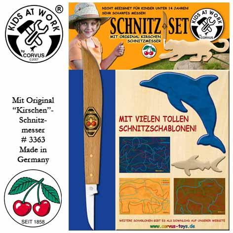 Corvus Schnitz-Set Kids At Work