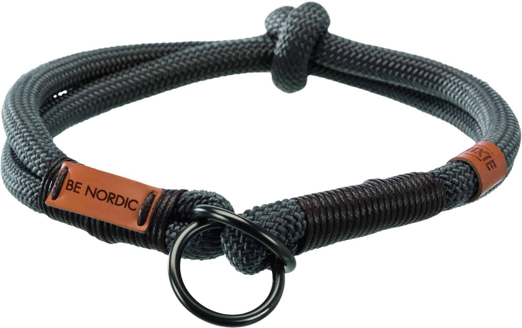 Trixie BE NORDIC Retrieverleine dunkelgrau/braun M Maße: 45 cm/ø 8 mm