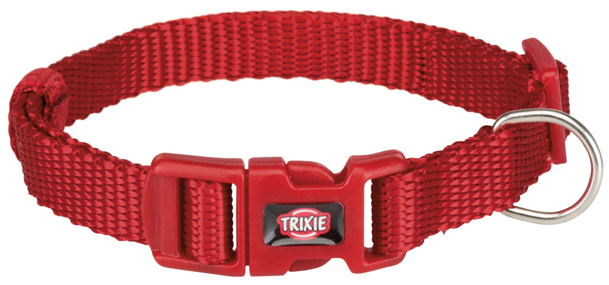 Trixie Premium Halsband rot S Maße: 25 - 40 cm / 15 mm