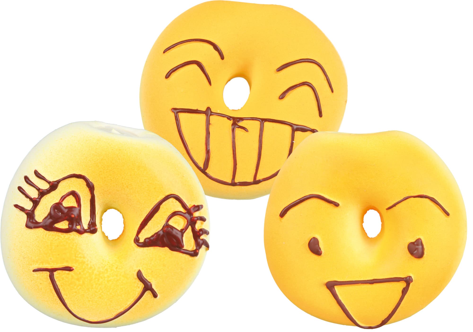 Trixie Hundespielzeug Latexbagel mit Squeaker ø6cm