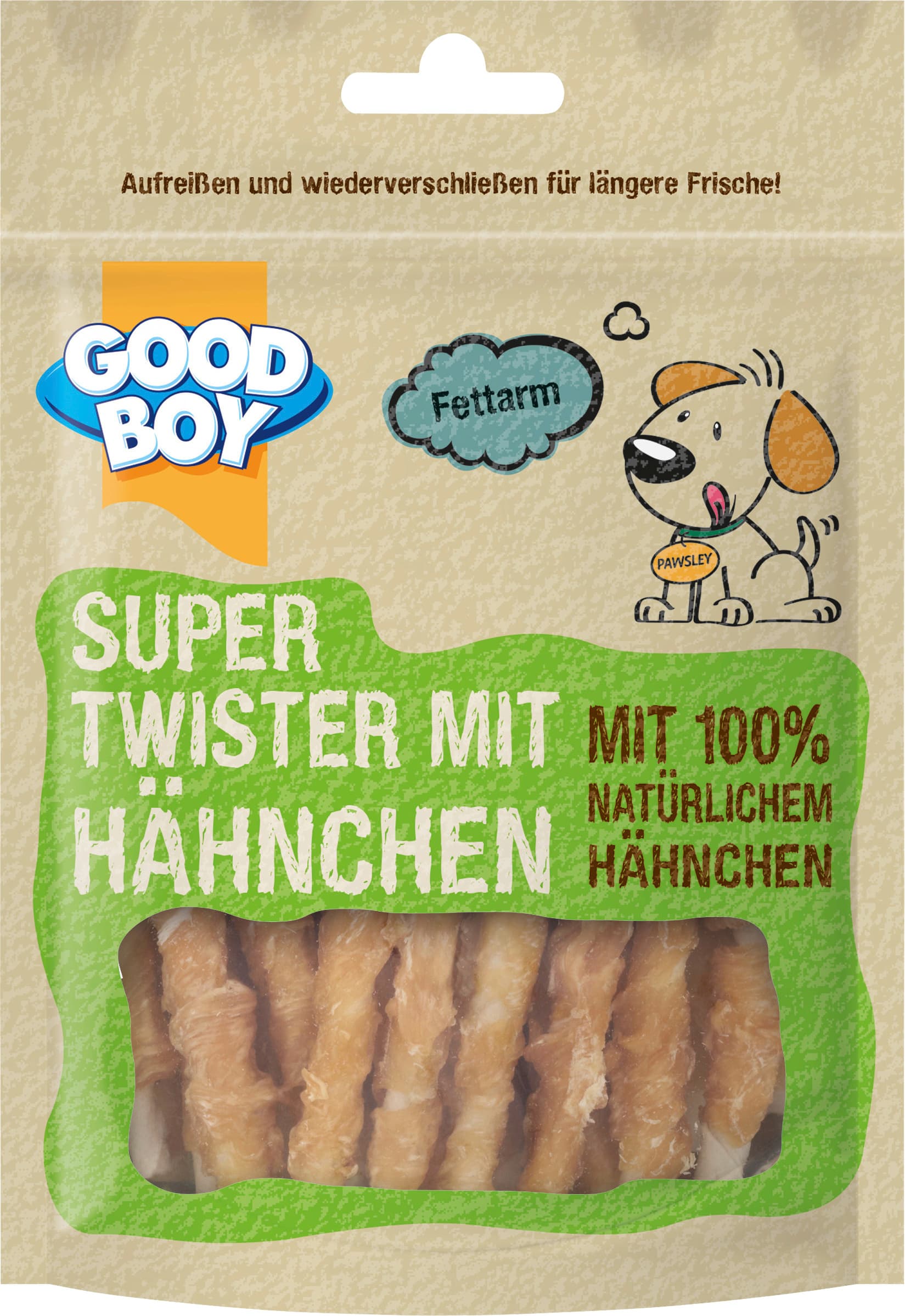 Good Boy Pawsley Kau-Twister mit Hähnchen 