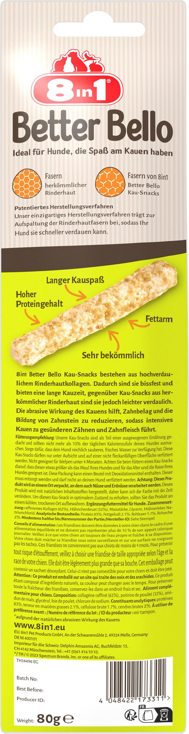 Produktbild 8in1 Better Bello Chicken Roll 2 von 4