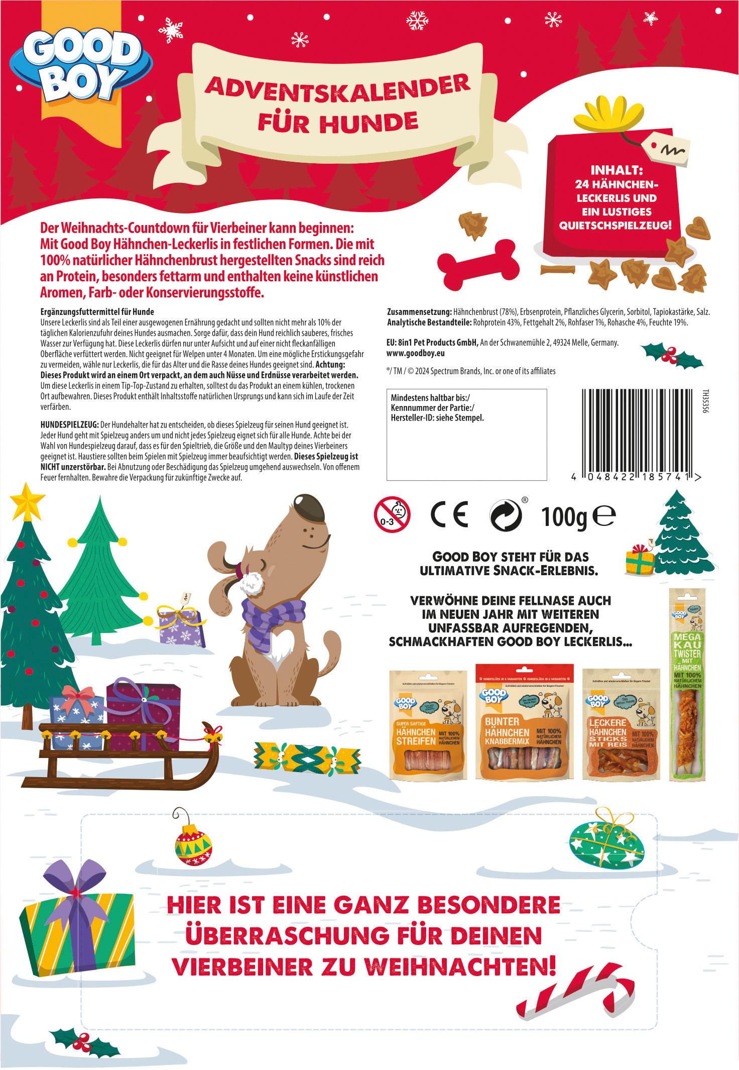 Produktbild Goodboy Adventskalender für Hunde 2 von 3