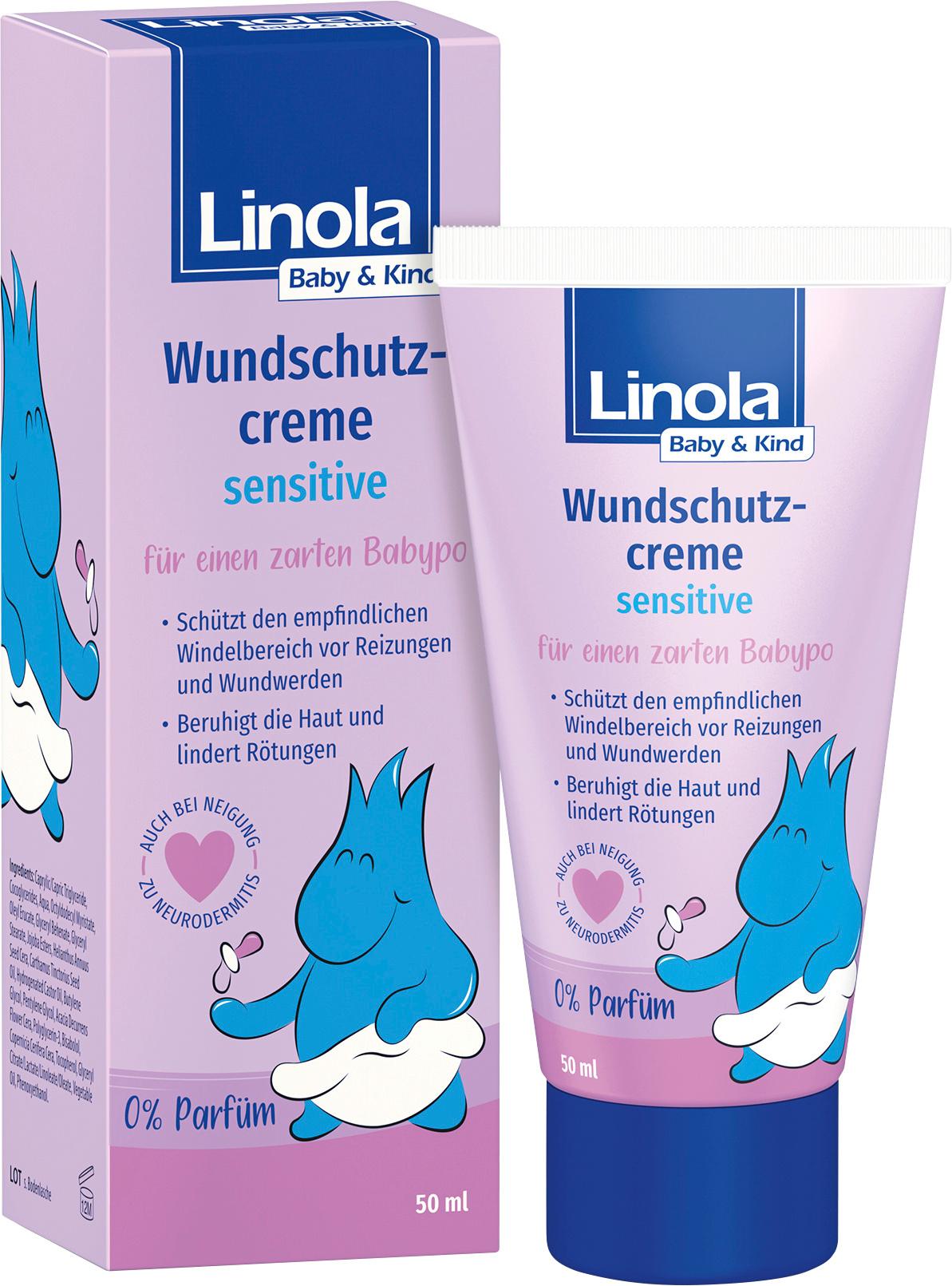 Produktbild Linola Baby&Kind Wundschutzcreme sensitive 7 von 7