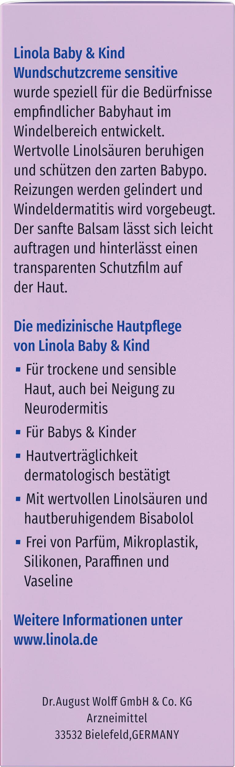 Produktbild Linola Baby&Kind Wundschutzcreme sensitive 5 von 7