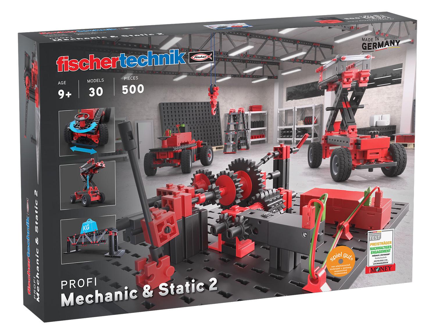 fischertechnik - PROFI Mechanic&Static 2 - Experimentierkasten