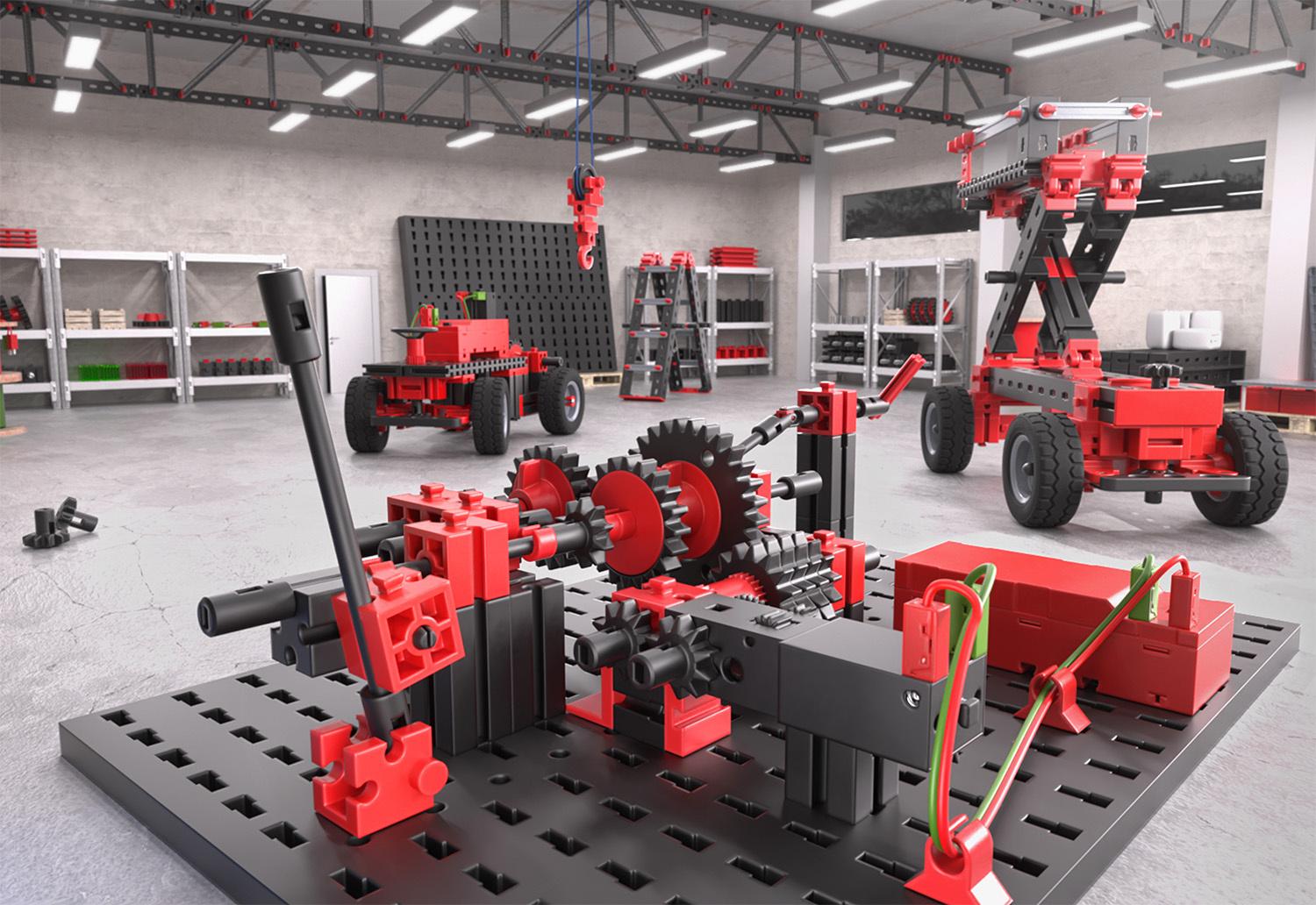 Produktbild fischertechnik - PROFI Mechanic&Static 2 - Experimentierkasten 16 von 27