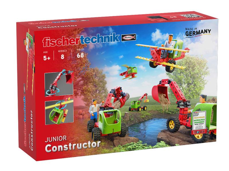 fischertechnik - JUNIOR Constructor, Baustellen Spielzeug ab 5 Jahren