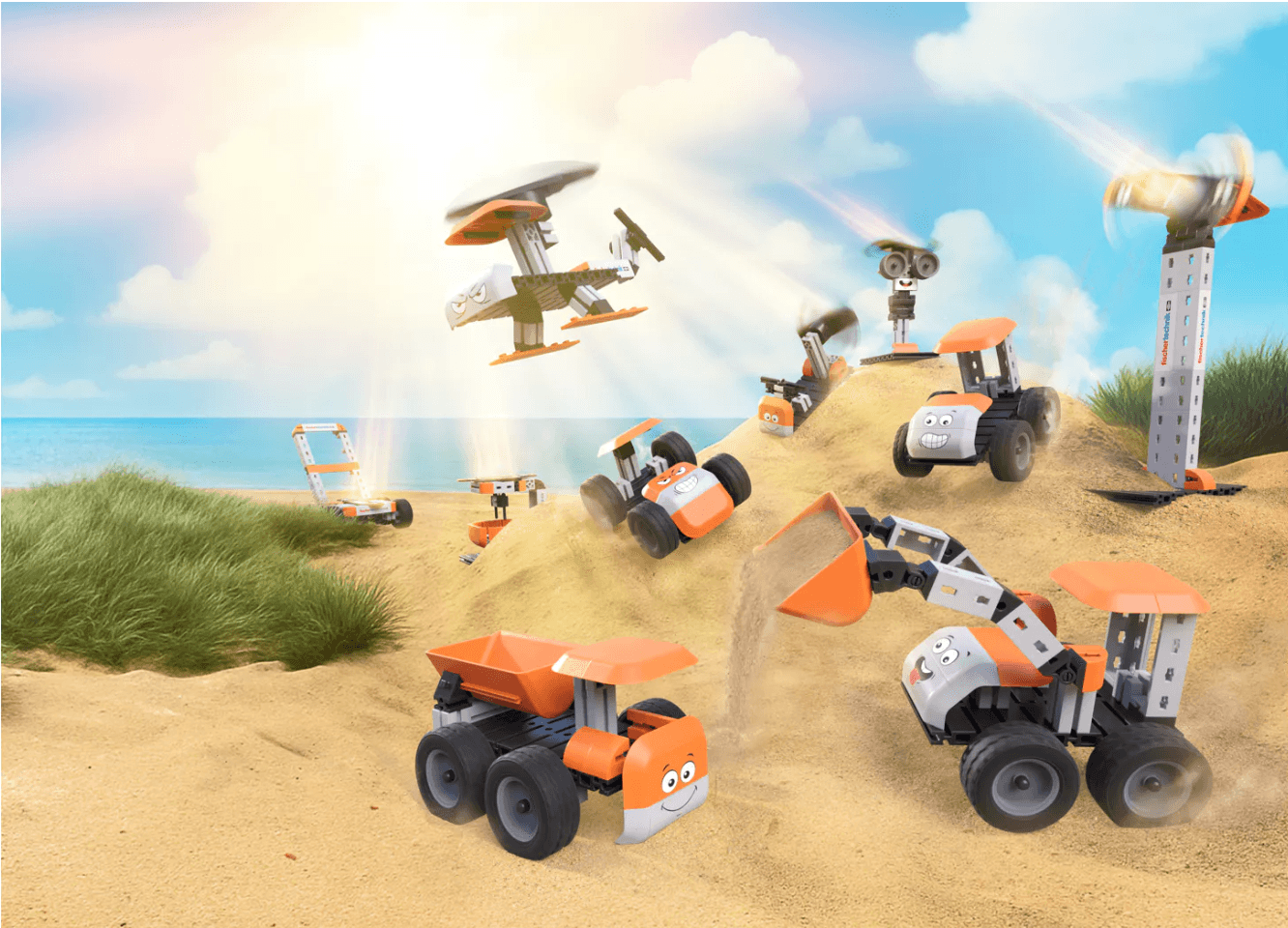 Produktbild fischertechnik - Junior Max | Kreatives Bauset für Kinder ab 5 Jahren 10 von 14