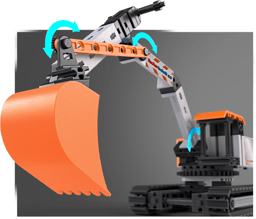 Produktbild fischertechnik - Bagger  3 von 7
