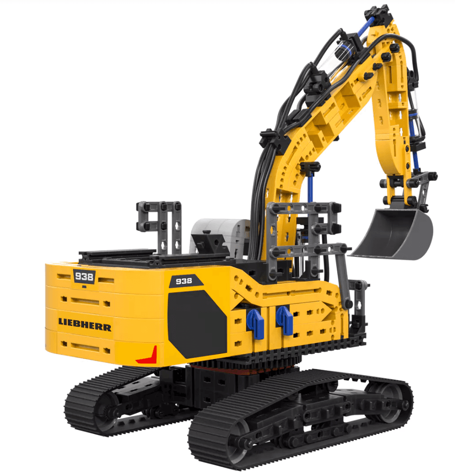 Produktbild fischertechnik - Liebherr R 938 Pneumatischer Bagger | Realistisches Bauset für Technikfans 4 von 6