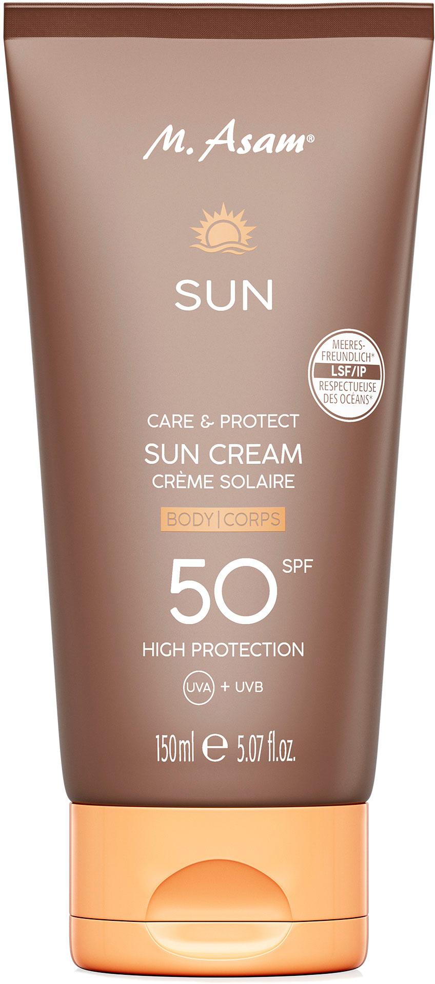 M. Asam® SUN Sonnencreme Care&Protect Körper LSF 50