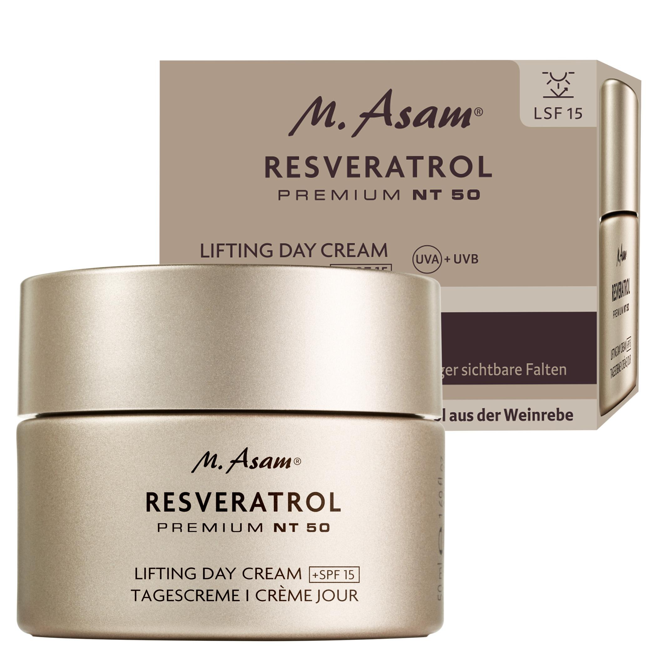 Produktbild M. Asam® RESVERATROL PREMIUM NT50 Lifting Cream SPF15 2 von 2