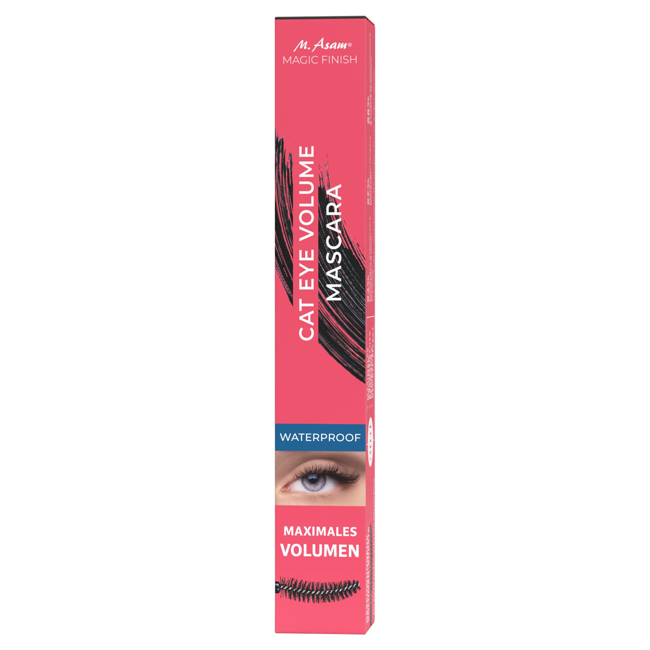 Produktbild M. Asam® MAGIC FINISH Cat Eye Volume Mascara Waterproof 3 von 3