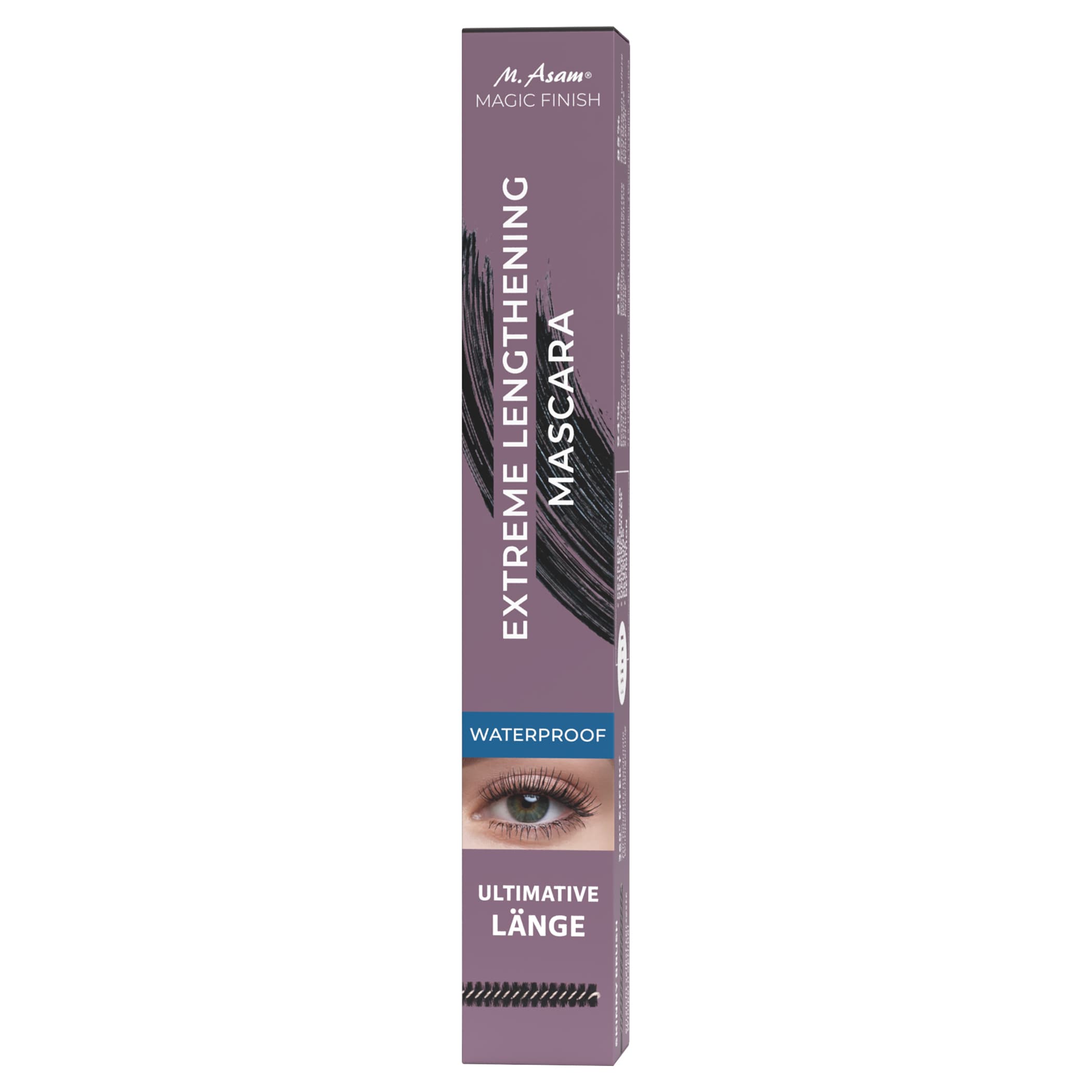 Produktbild M. Asam® MAGIC FINISH Extreme Lengthening Mascara Waterproof 3 von 3