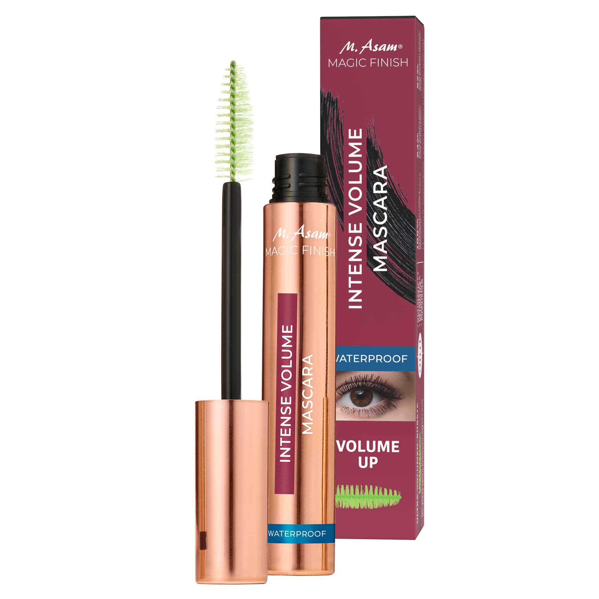 Produktbild M. Asam® MAGIC FINISH Intense Volume Mascara Waterproof 2 von 3