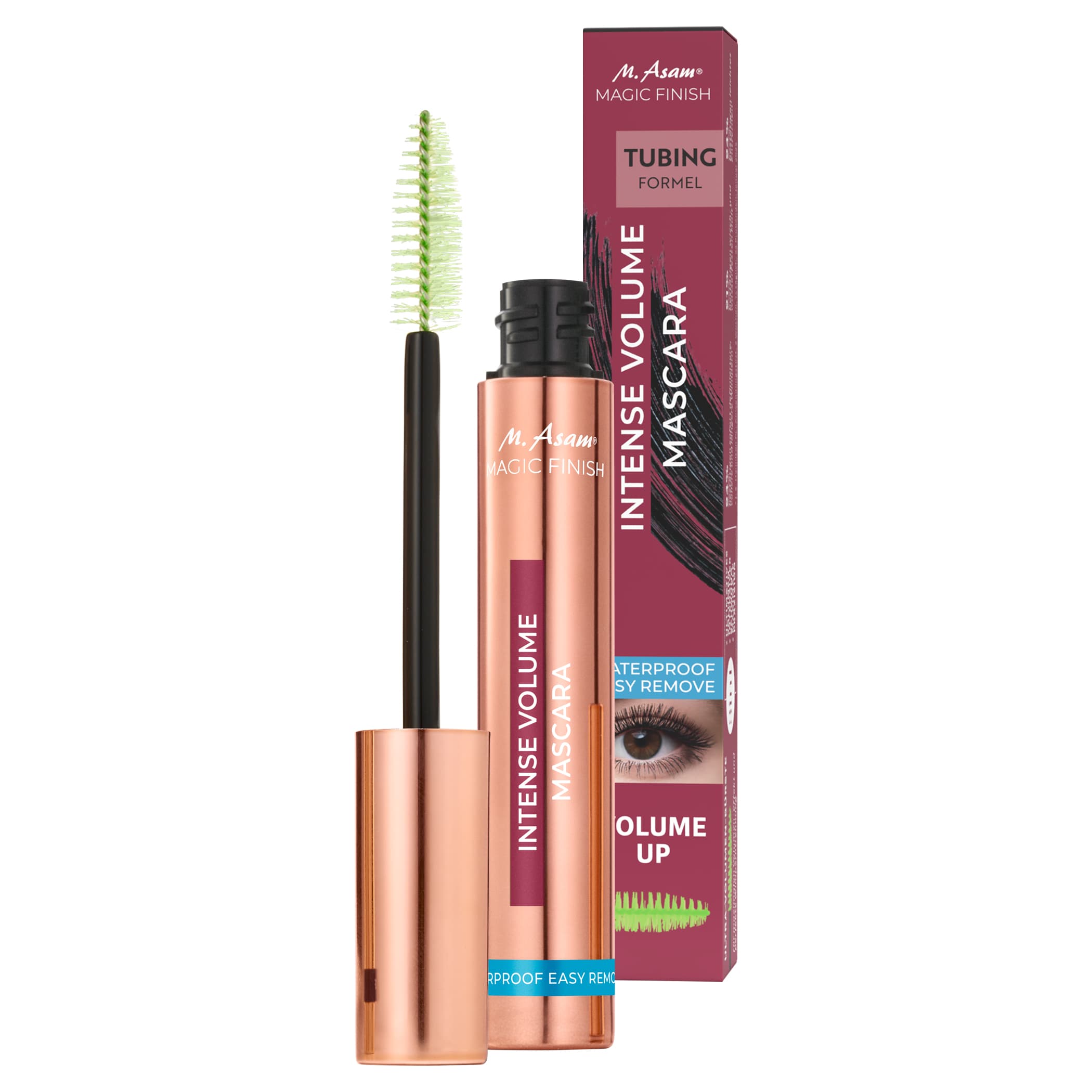 Produktbild M. Asam® MAGIC FINISH Intense Volume Mascara Waterproof Easy Remove 2 von 3