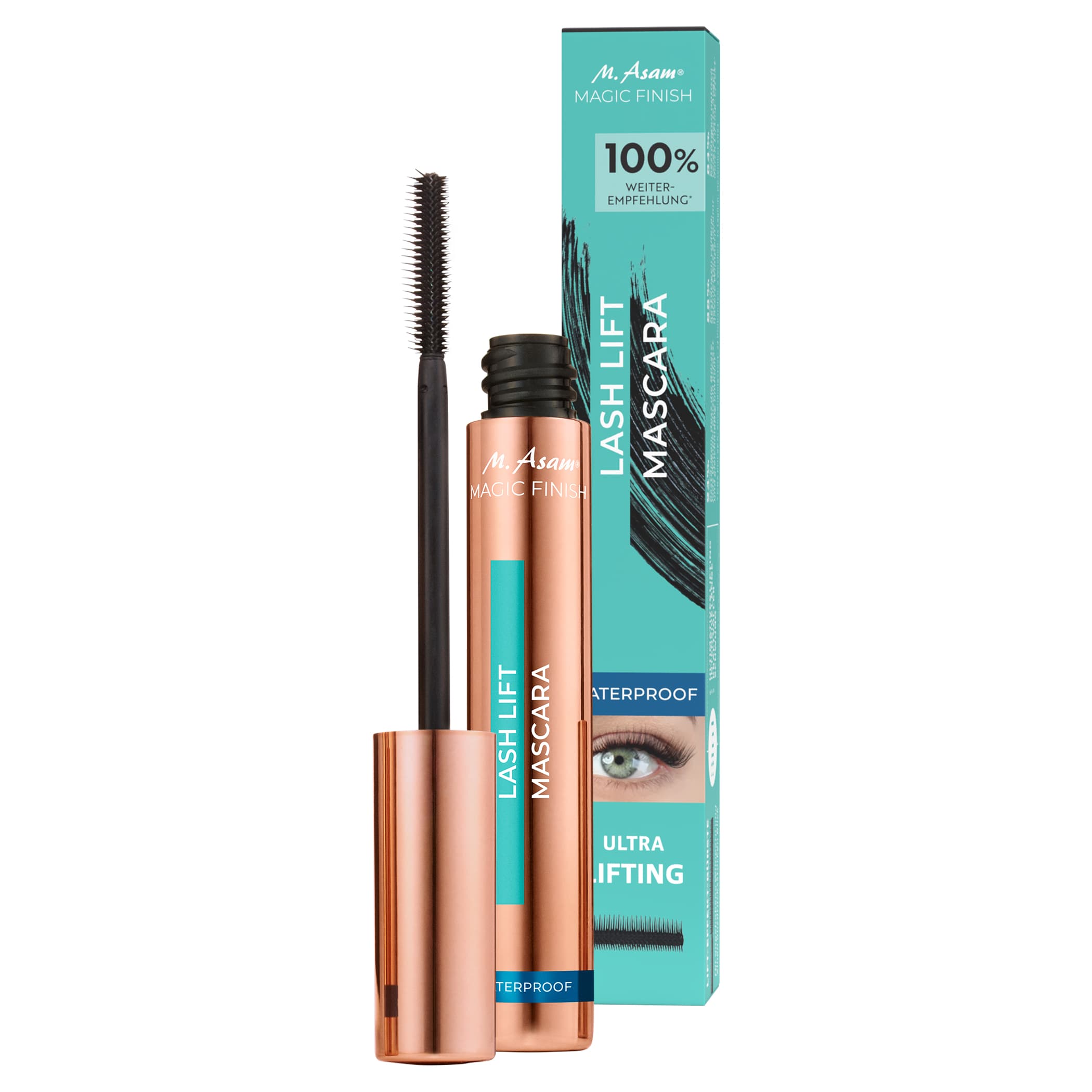 Produktbild M. Asam® MAGIC FINISH Lash Lift Mascara Waterproof 2 von 3