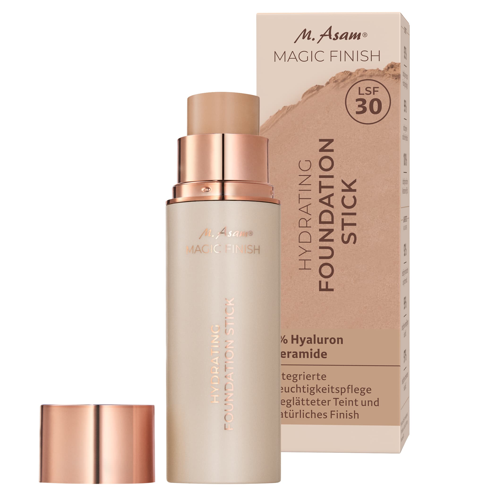 Produktbild M. Asam® MAGIC FINISH Hydrating Foundation Stick LSF 30 2 von 3