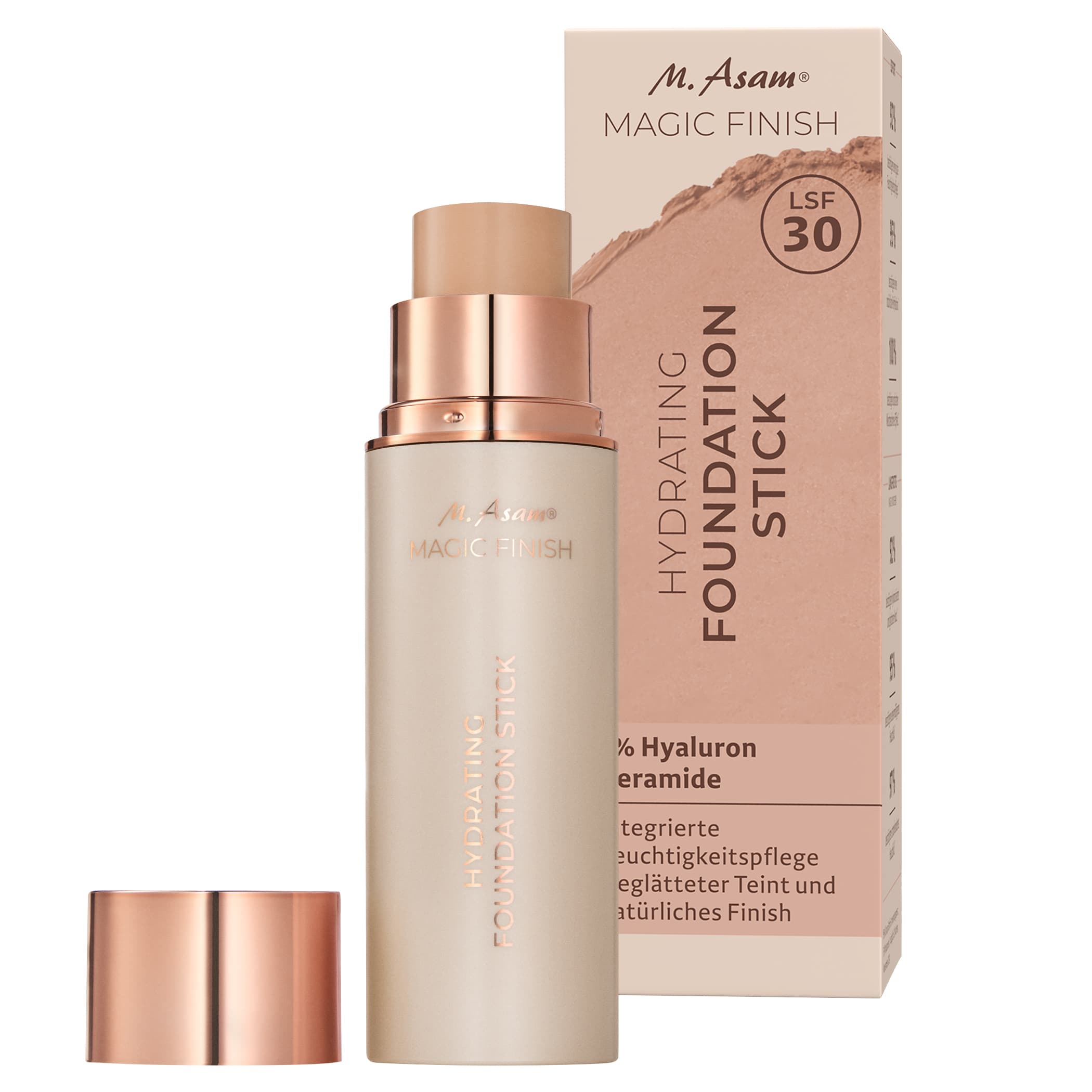Produktbild M. Asam® MAGIC FINISH Hydrating Foundation Stick LSF 30 2 von 3