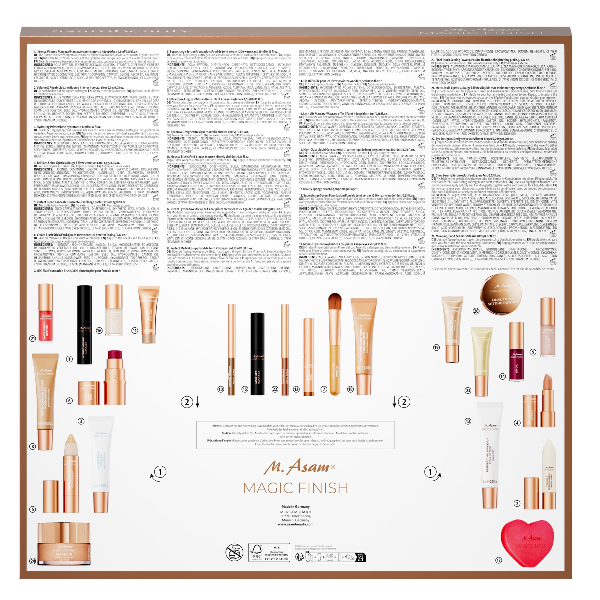 Produktbild M. Asam® MAGIC FINISH Adventskalender 3 von 3