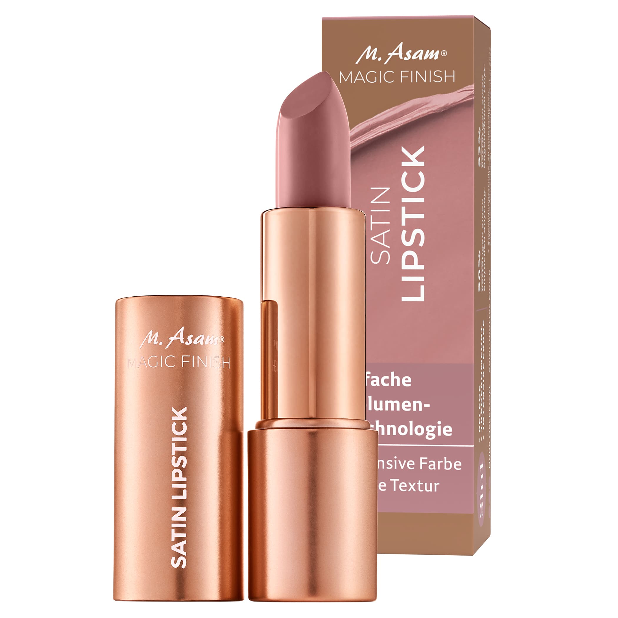 Produktbild M. Asam® MAGIC FINISH Satin Lipstick 2 von 3
