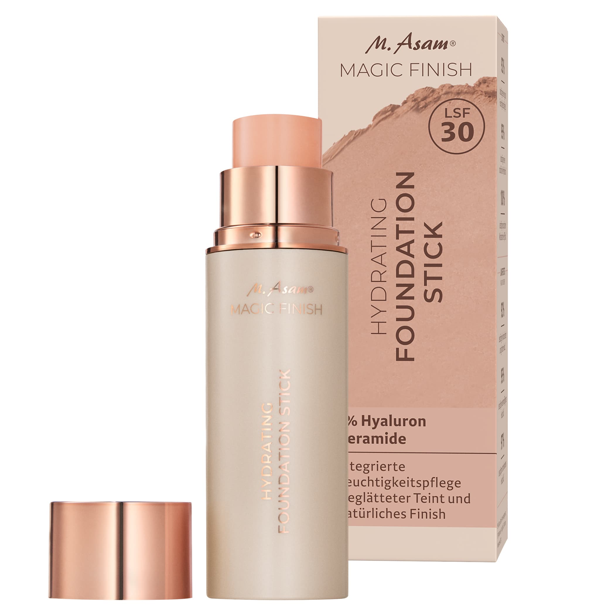 Produktbild M. Asam® MAGIC FINISH Hydrating Foundation Stick LSF 30 2 von 3