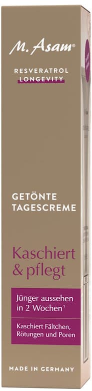 M. Asam® RESVERATROL LONGEVITY Tinted Day Cream