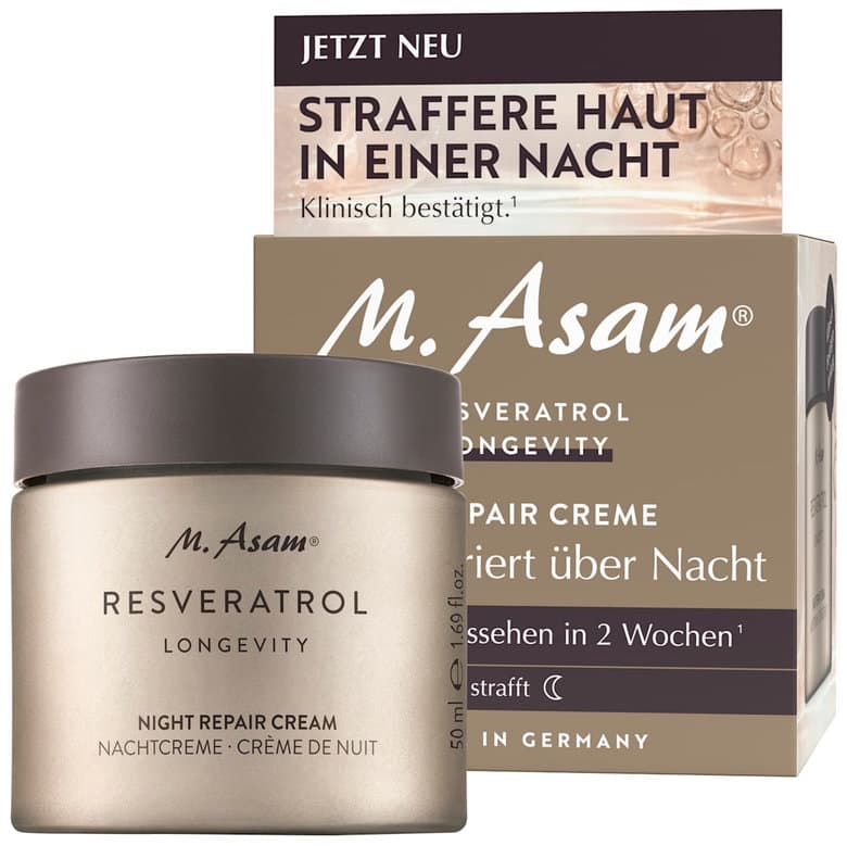 M. Asam® RESVERATROL LONGEVITY Night Repair Cream