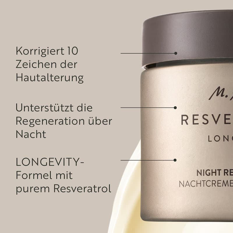 M. Asam® RESVERATROL LONGEVITY Night Repair Cream