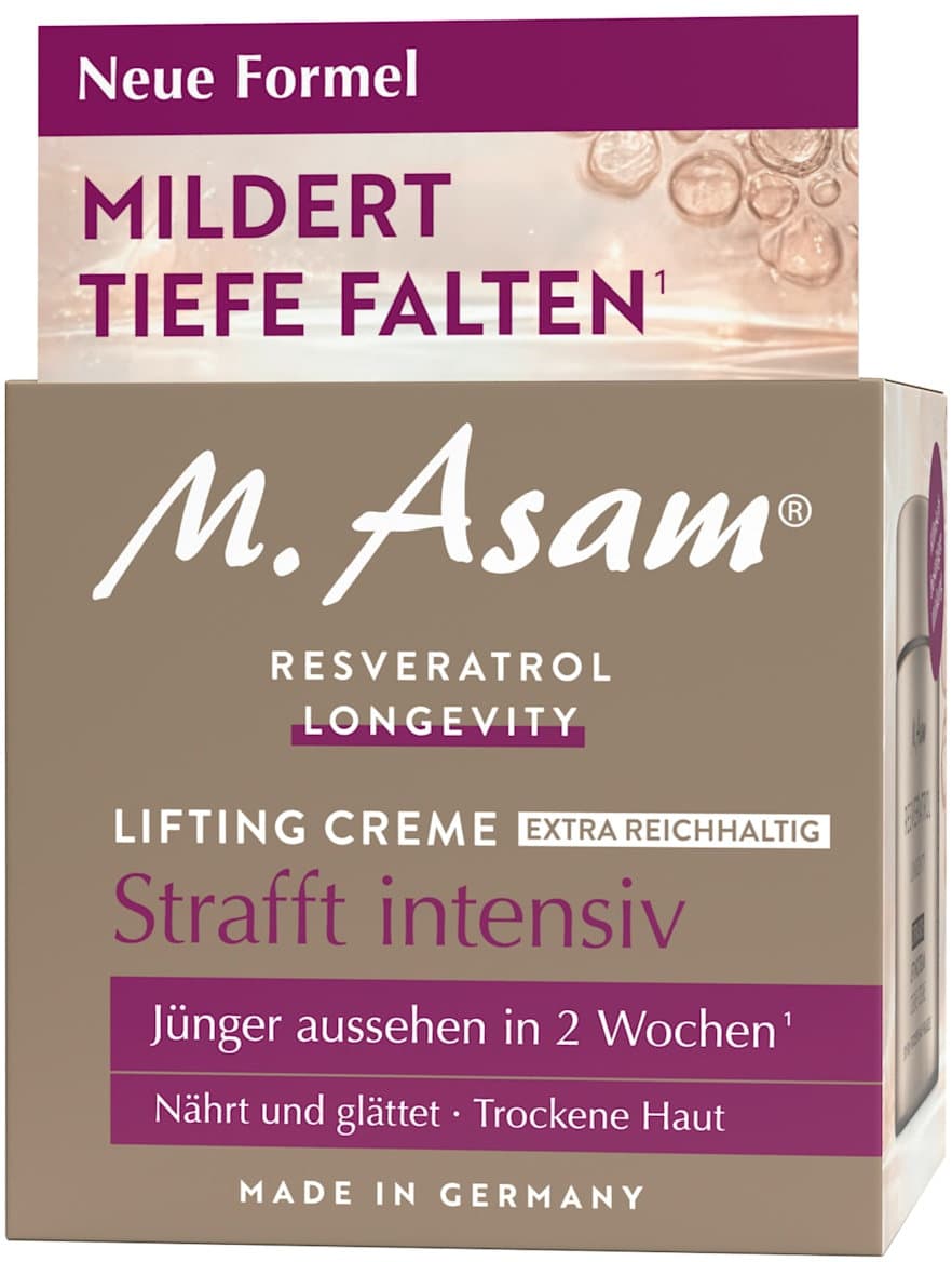 M. Asam® RESVERATROL LONGEVITY Lifting Cream Extra Rich