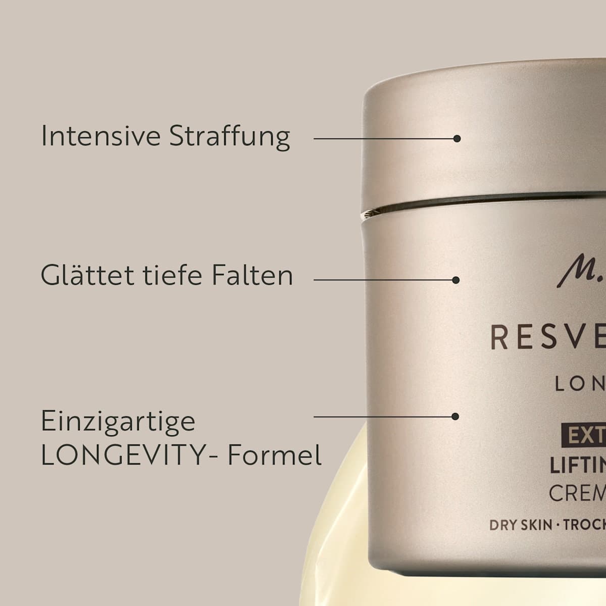 M. Asam® RESVERATROL LONGEVITY Lifting Cream Extra Rich