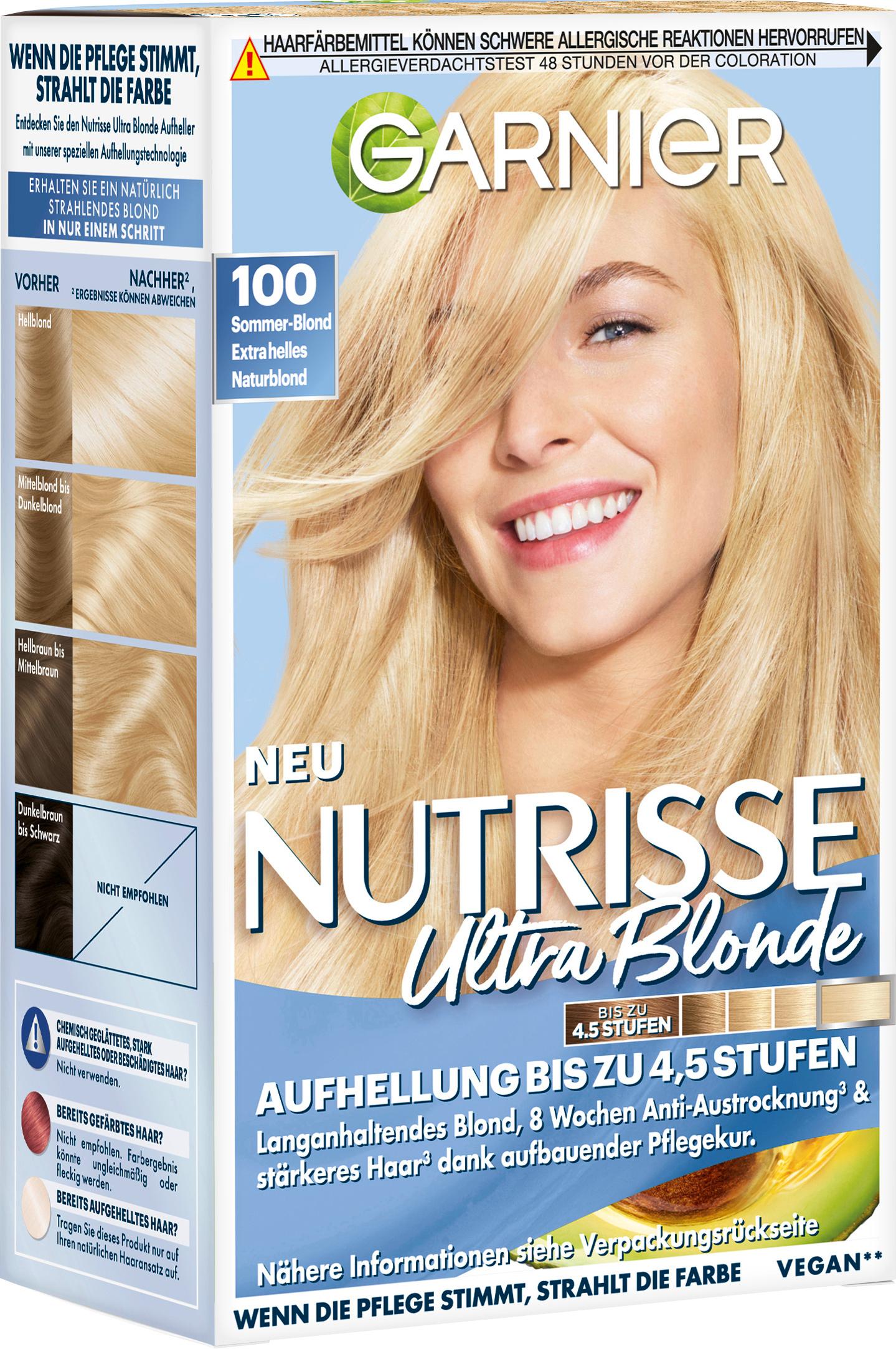 Produktbild Garnier Nutrisse Coloration 100 extra helles naturblond 4 von 11