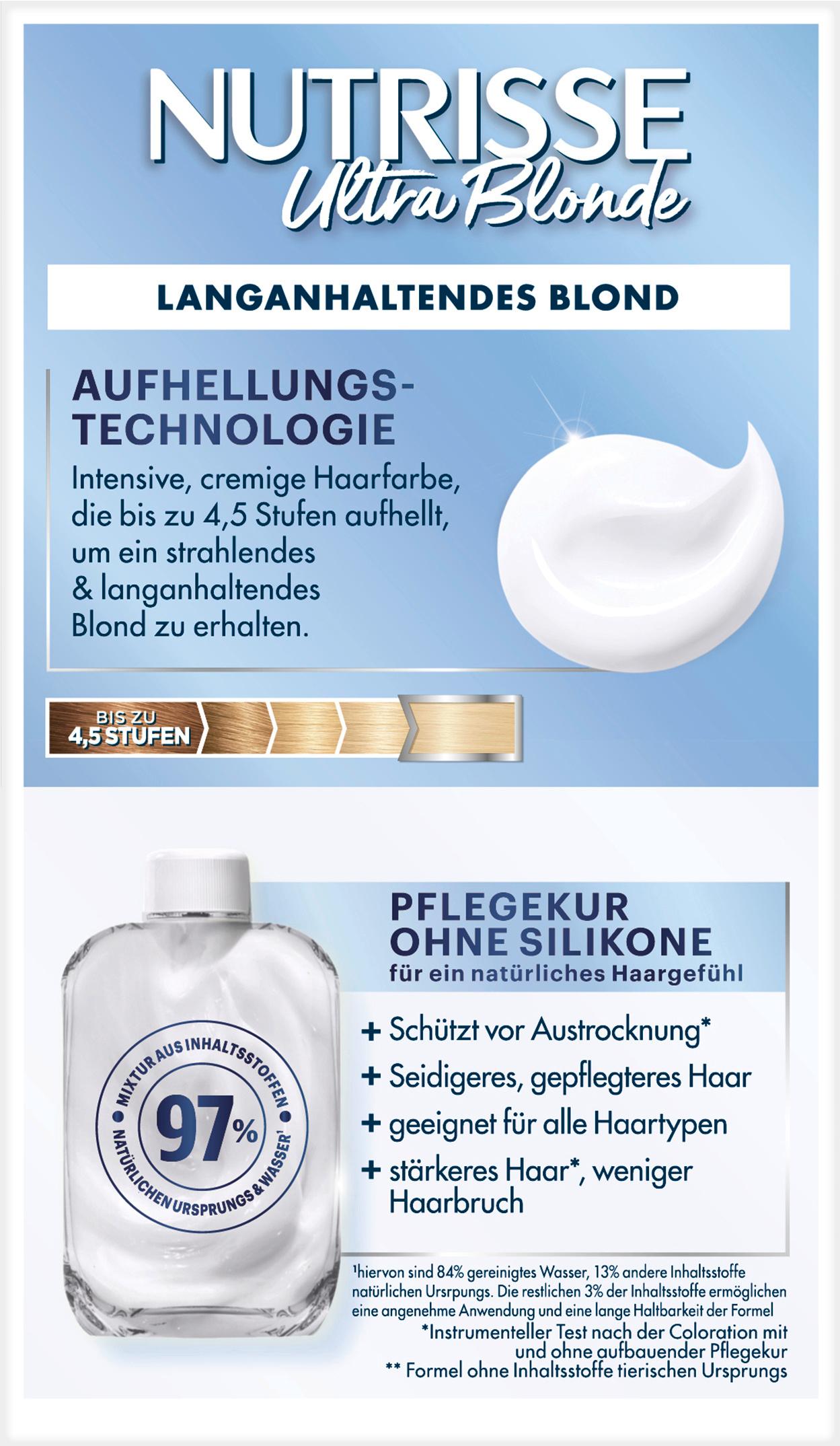 Produktbild Garnier Nutrisse Coloration 100 extra helles naturblond 2 von 11