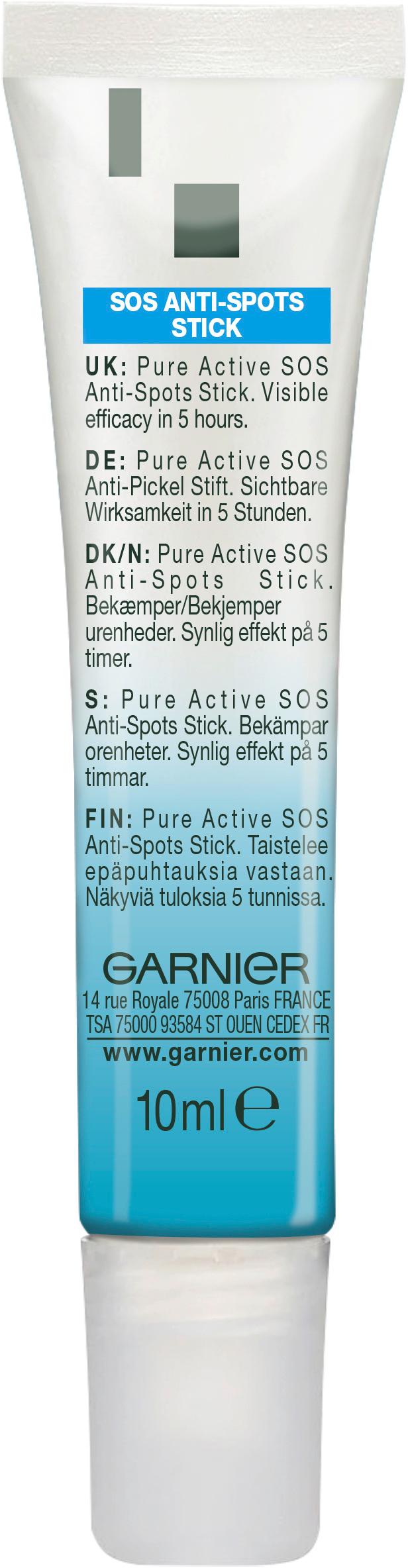 Produktbild Garnier Skin Active Hautklar SOS Anti-Pickel-Gel-Stift: Trocknet Pickel in 5 Stunden aus und mildert Hautunreinheiten 3 von 12