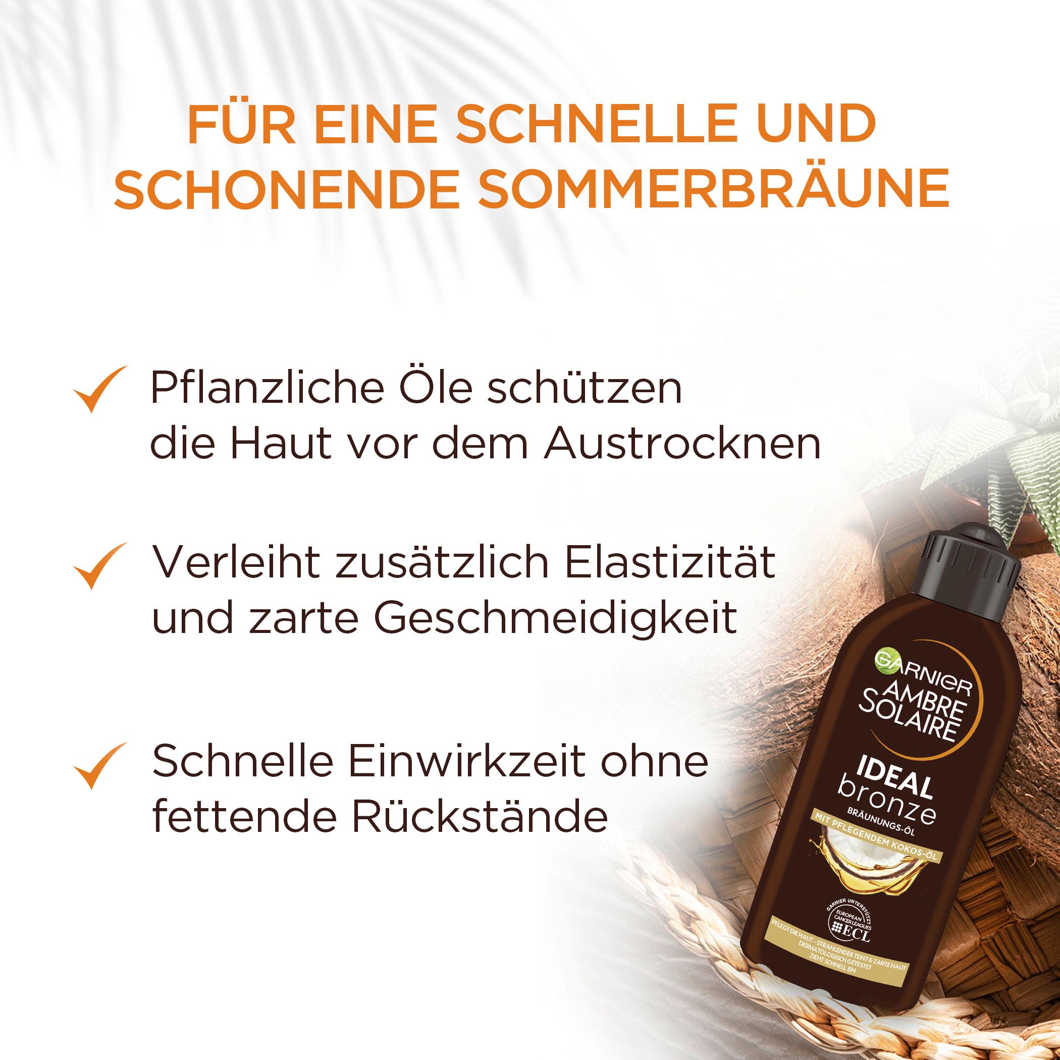 Produktbild Garnier Ambre Solaire Bräunungsöl tiefbraun 7 von 8
