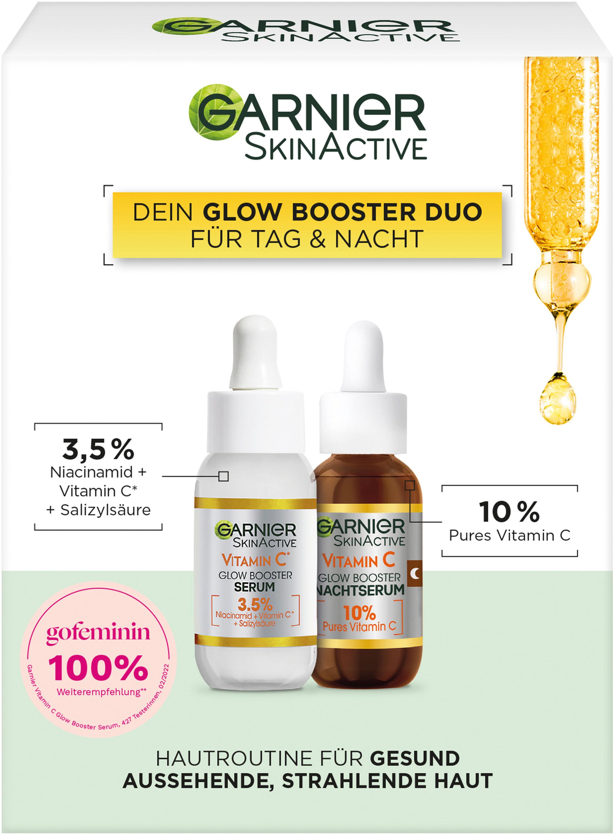 Garnier Skin Active Glow Booster Duo Geschenkset