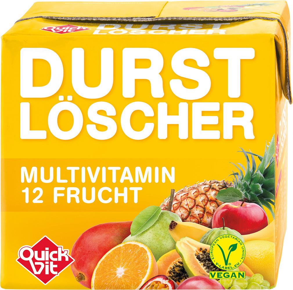 QuickVit Durstlöscher Eistee Multivitamin
