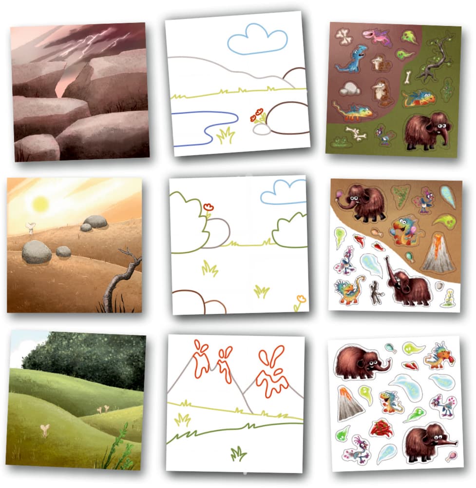 Die Spiegelburg - Mein erstes Stickerset - Furzipups