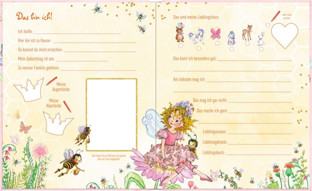 Produktbild Die Spiegelburg - Freundebuch: Prinzessin Lillifee"Meine Freundinnen&Freunde"(mit Wendepailletten) 3 von 3