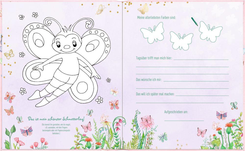 Produktbild Die Spiegelburg - Freundebuch: Prinzessin Lillifee"Meine Freundinnen&Freunde"(mit Wendepailletten) 2 von 3