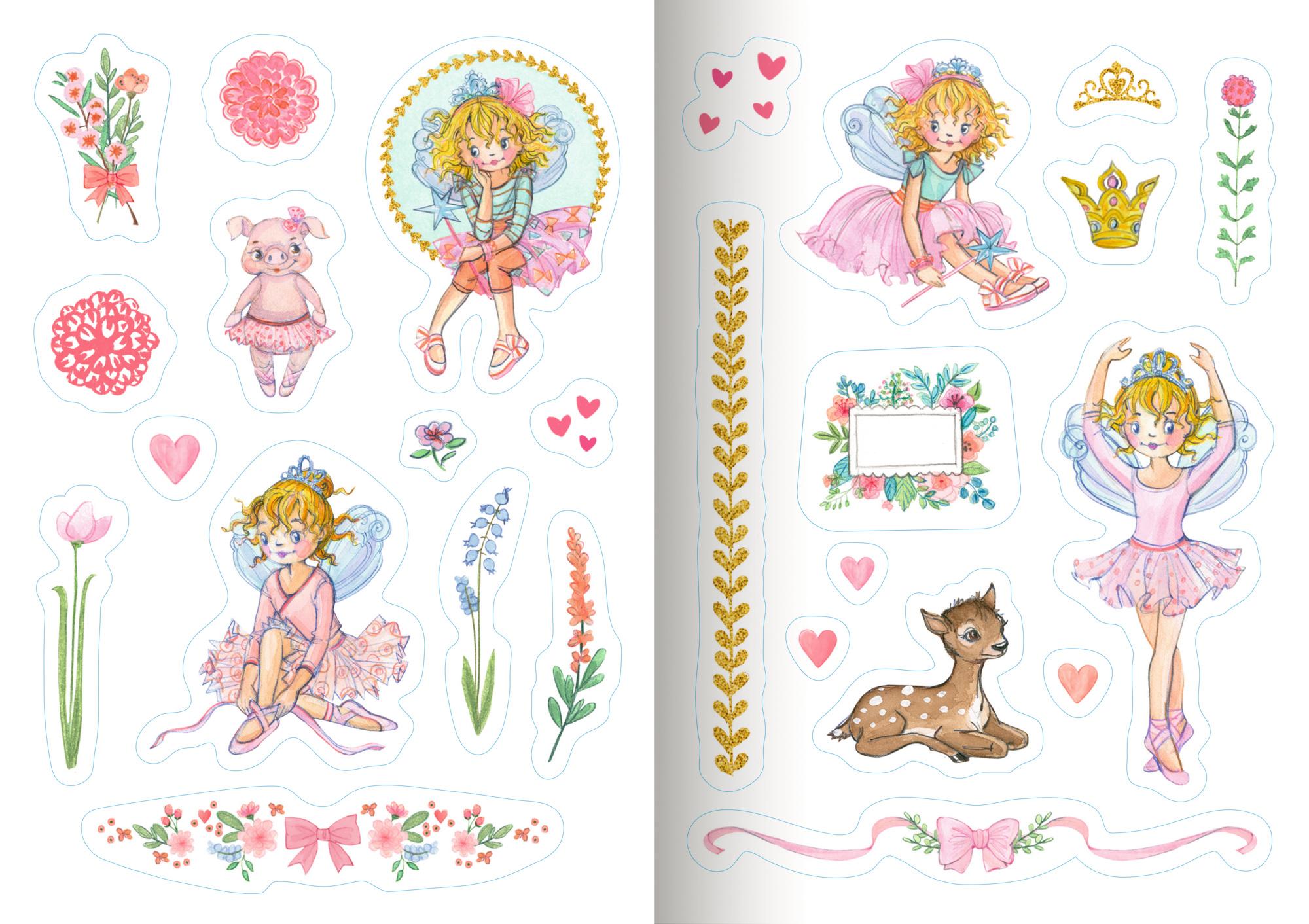 Produktbild Die Spiegelburg - Sticker - Prinzessin Lillifee 4 von 5
