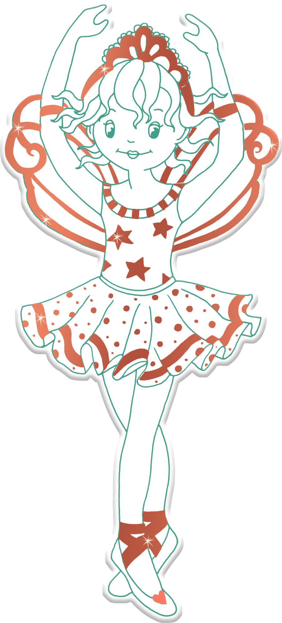 Produktbild Die Spiegelburg - Zauberhafte Ausmalpuppen (4 Figuren) - Prinzessin Lillifee 2 von 3