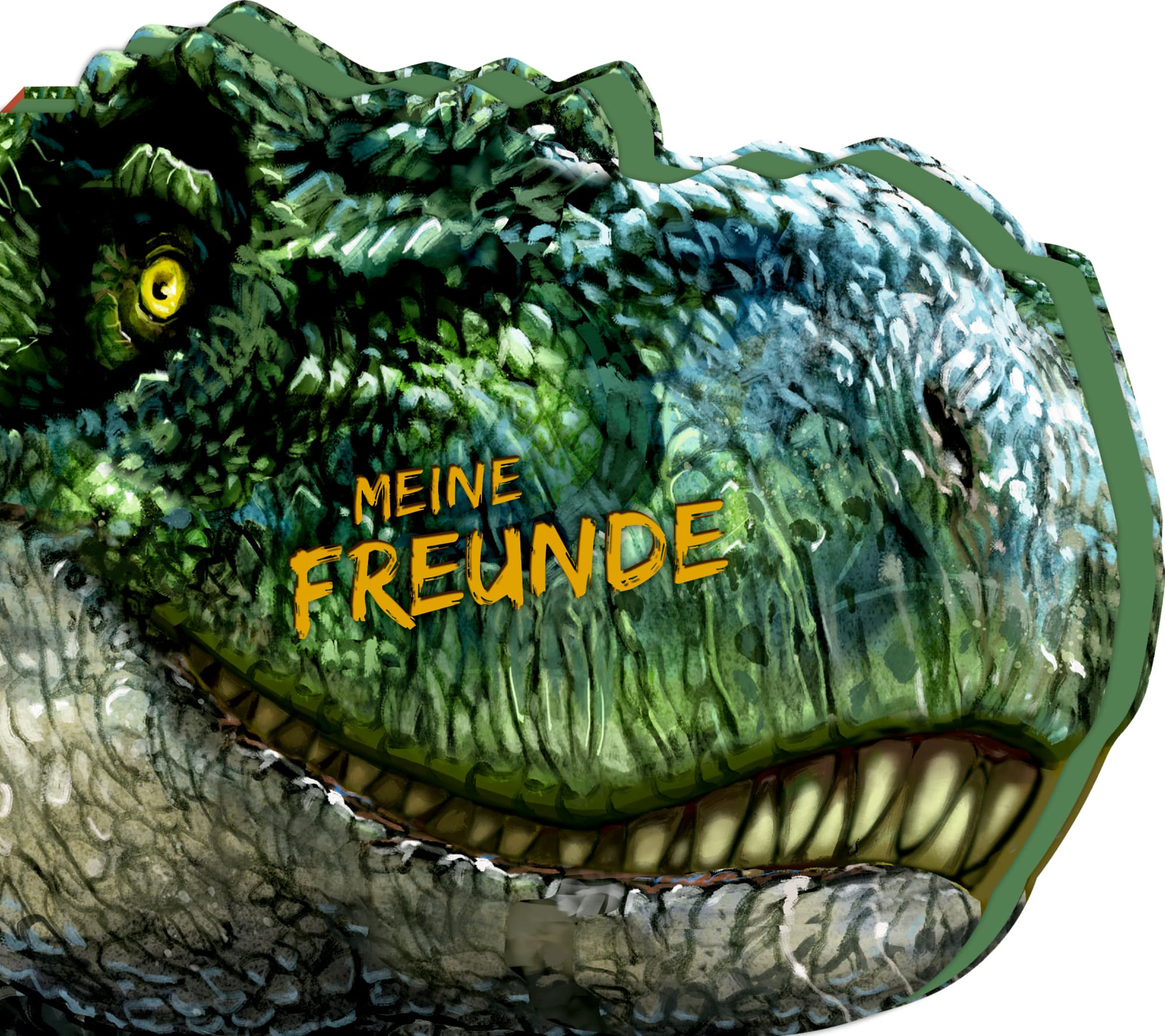 Die Spiegelburg - Freundebuch in Dinoform: T-Rex World - Meine Freunde