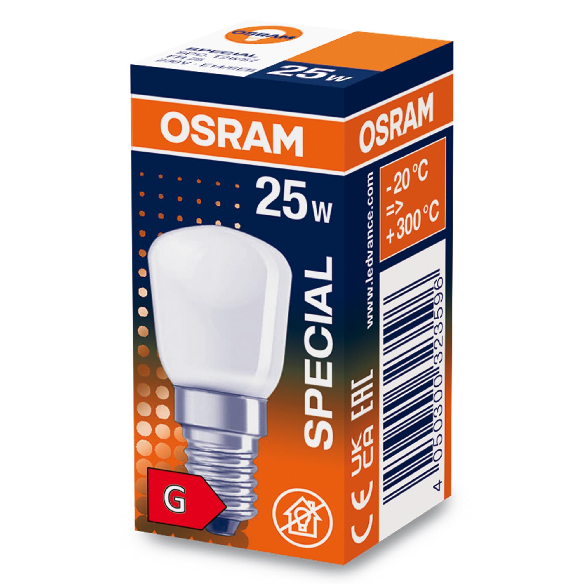 Produktbild OSRAM Backofenlampe Matt 25 Watt 230 Volt E14 2 von 3